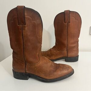 Tony Lama Men's Leather Boots Size 8